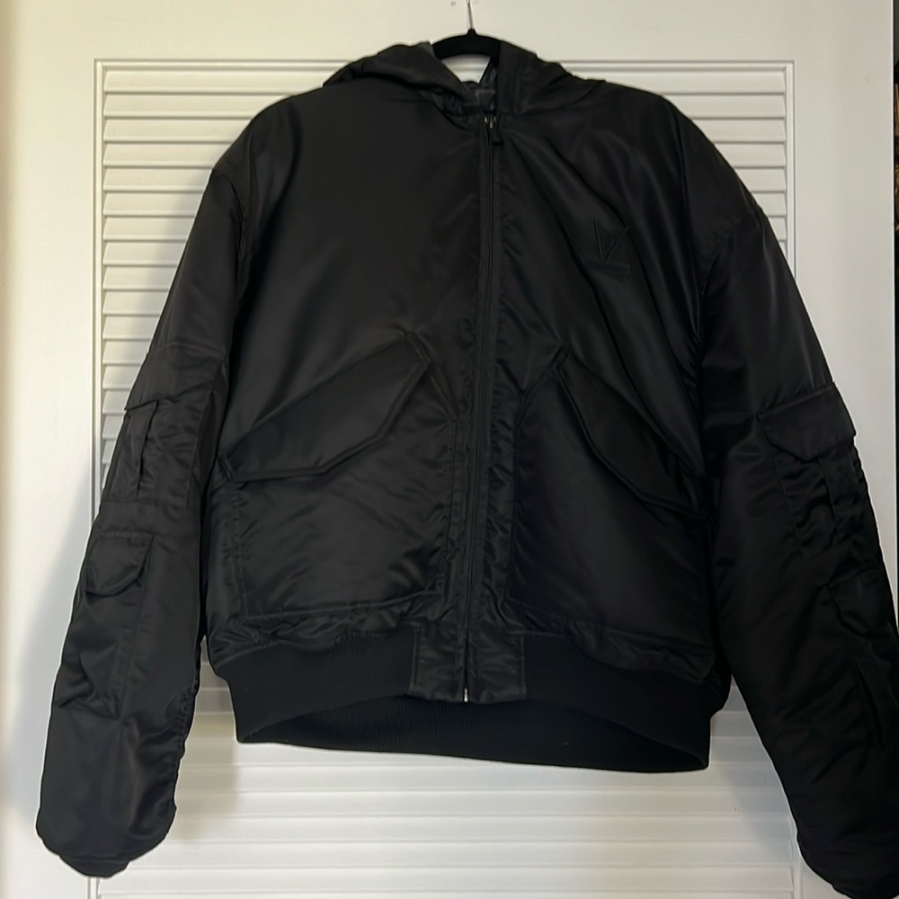 Veynd Black Bomber Jacket
